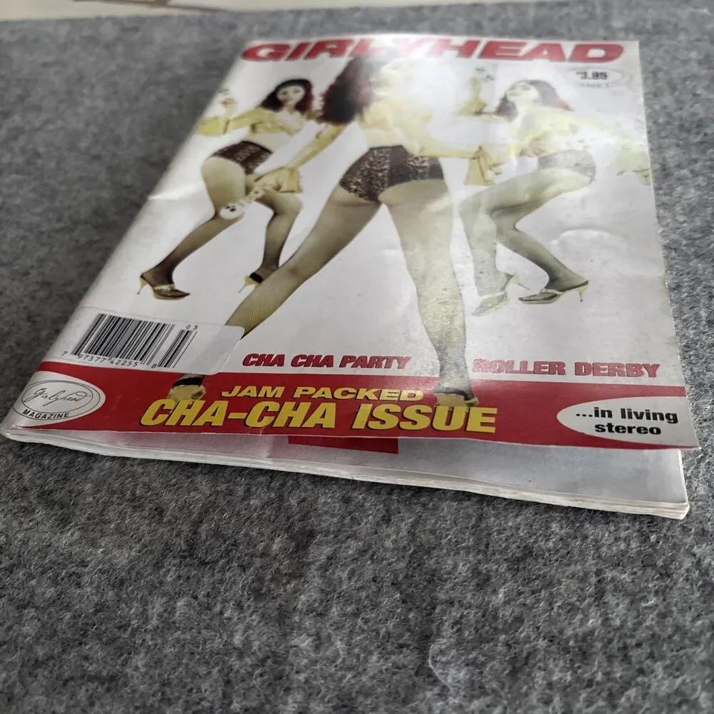 Girlyhead #3  Magazine Zine The Cramps Poison Ivy Cover 1999